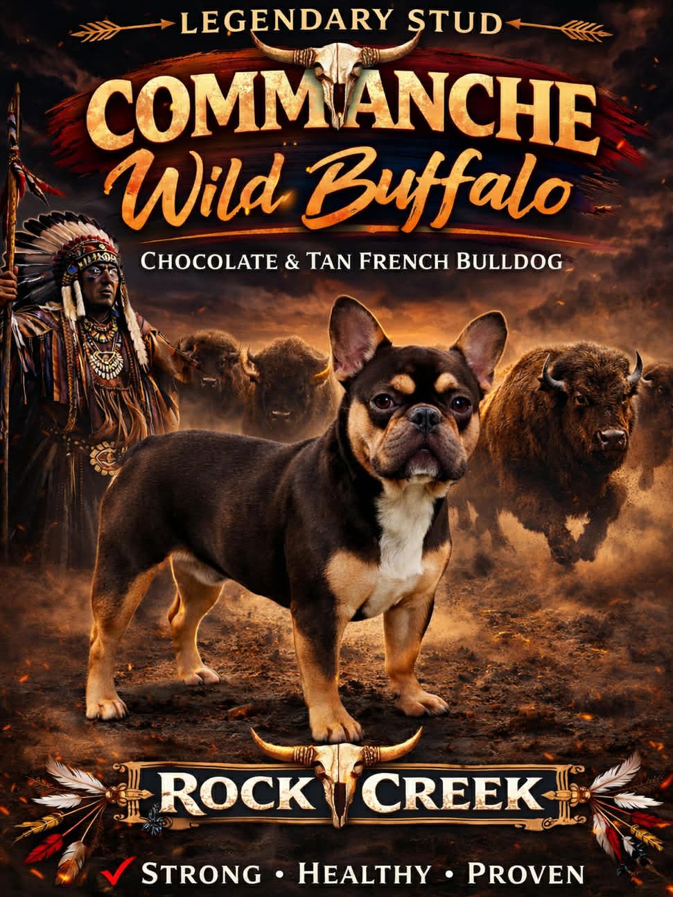 Commanche  - English Bulldog Sire